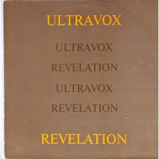 Пластинка Ultravox Revelation